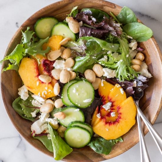 Summer Peach Salad
