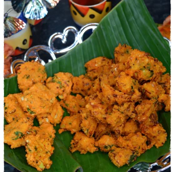 Cabbage & Red Lentil Pakoda