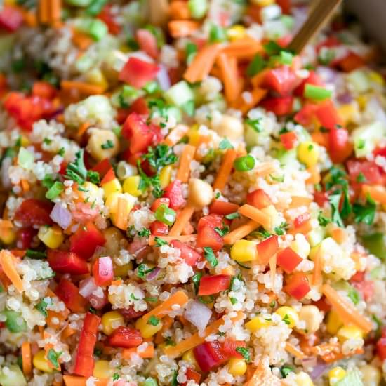 Rainbow Quinoa Salad