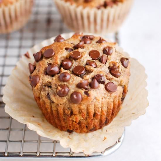 Paleo Banana Bread Muffins