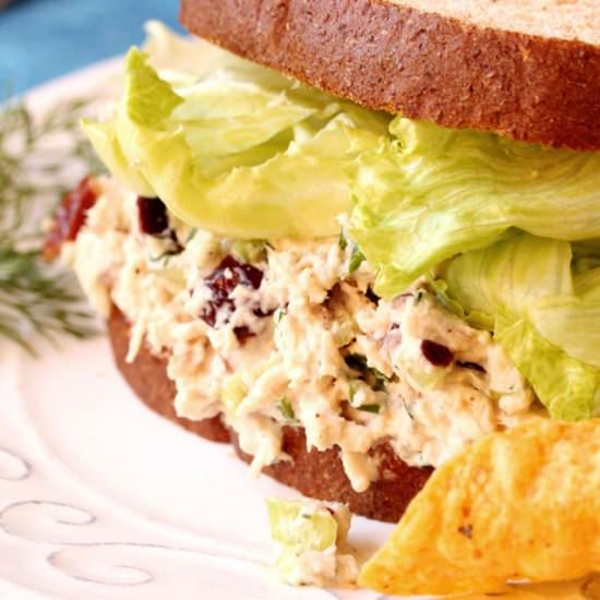 Tuna Salad with Cranberries