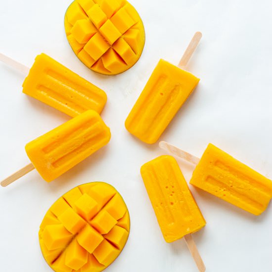 Mango Popsicles