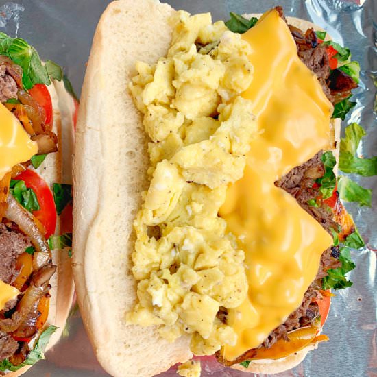 Breakfast Cheesesteak