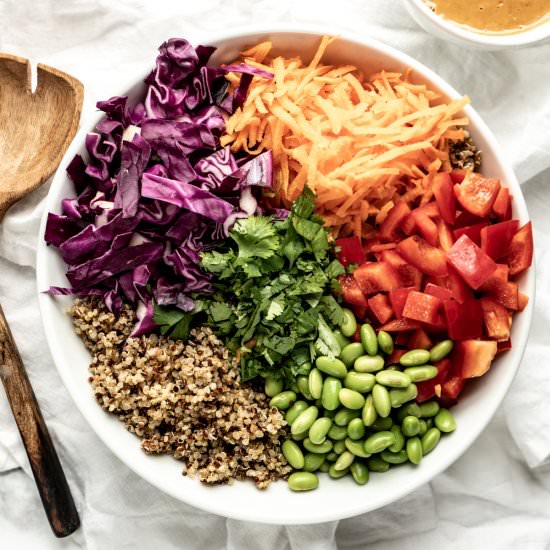 Asian Edamame Salad