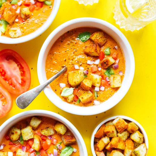 Easy Tomato Gazpacho