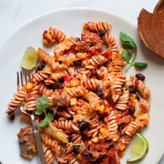 Healthy Taco Pasta