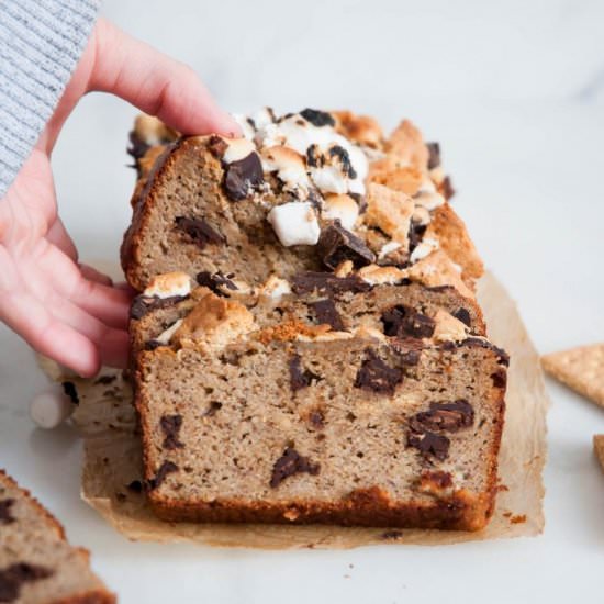 S’mores Banana Bread