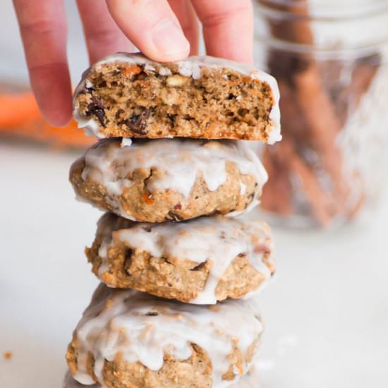 Carrot Cake Oatmeal Cookies
