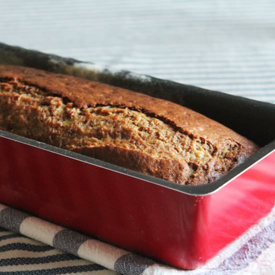 Healthy banana bread