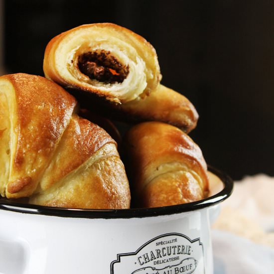 Nutella crescent rolls