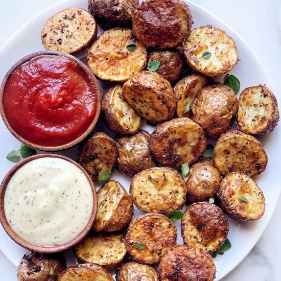 Crispy Air Fried Potatoes