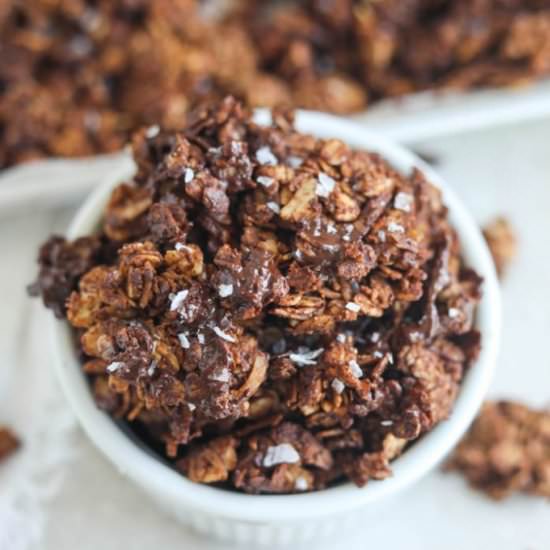 Healthy Chocolate Granola