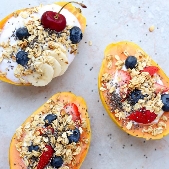 Papaya Bowls