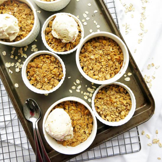 Chai Pear Crisp