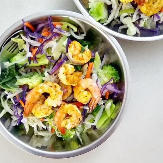 Shrimps & Veggies Bowl