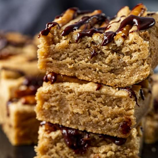 Peanut Butter Cookie Bars