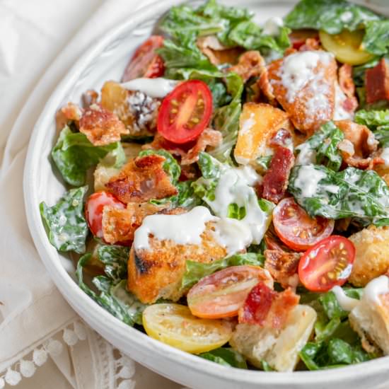 BLT Panzanella Salad