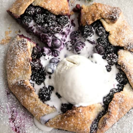 Blackberry Galette
