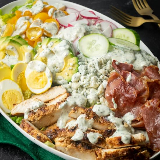 Chicken and Crispy Prosciutto Cobb