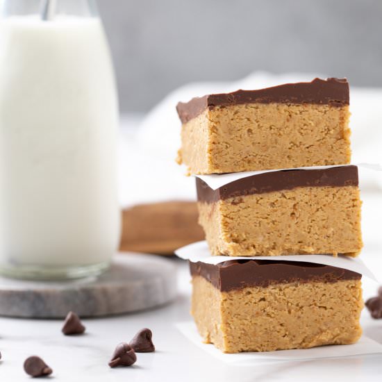 chocolate peanut butter bars
