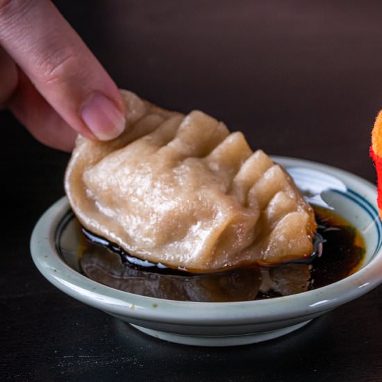 Homemade dumpling sauce!