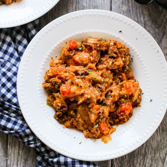 Kitchen Sink Crockpot Casserole