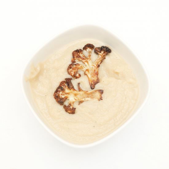 Creamy Vegan Cauliflower Soup