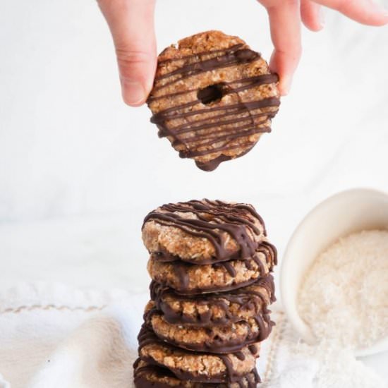 Healthy Samoa Cookies