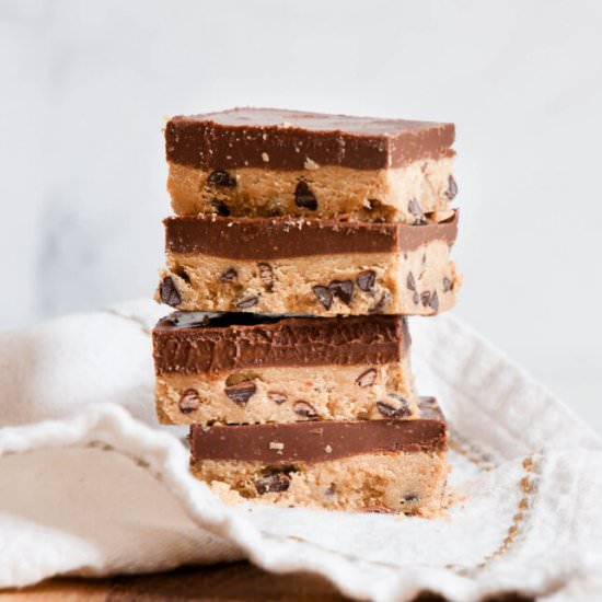 Healthy Cookie Dough Bars