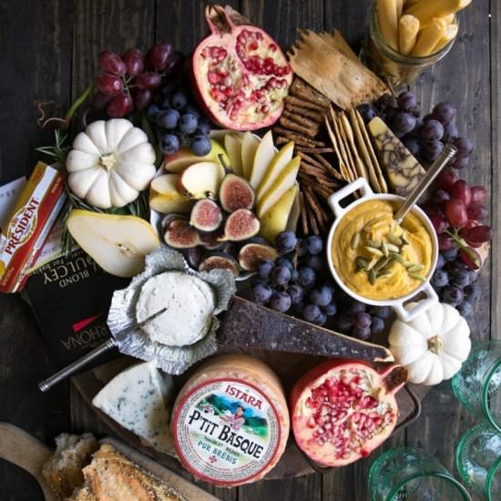 Autumn Cheese Board