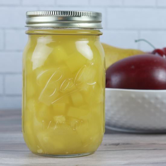 Faux Zucchini Pineapple