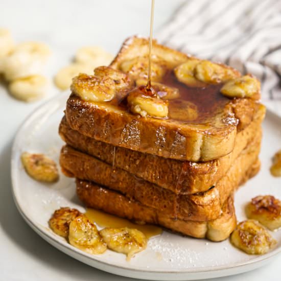 Caramelized Banana French Toast