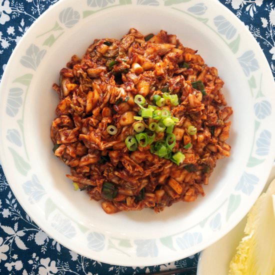 Kimchi Relish