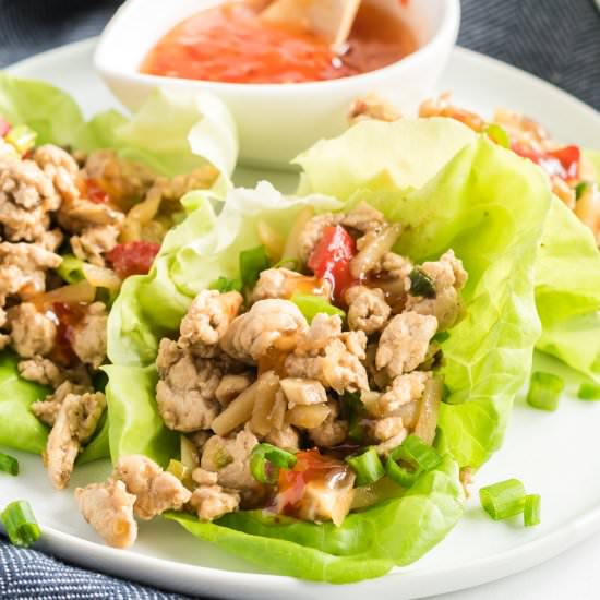 Chicken Lettuce Wraps