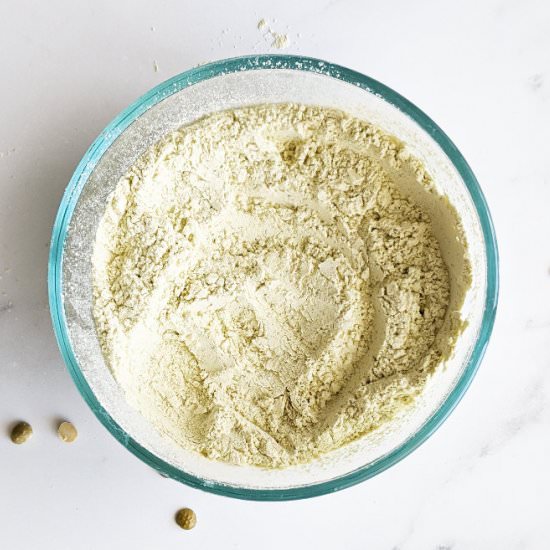 Homemade Pea Protein Powder