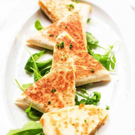 Egg quesadillas