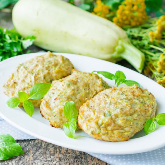 Chicken Cutlets with Zucchini