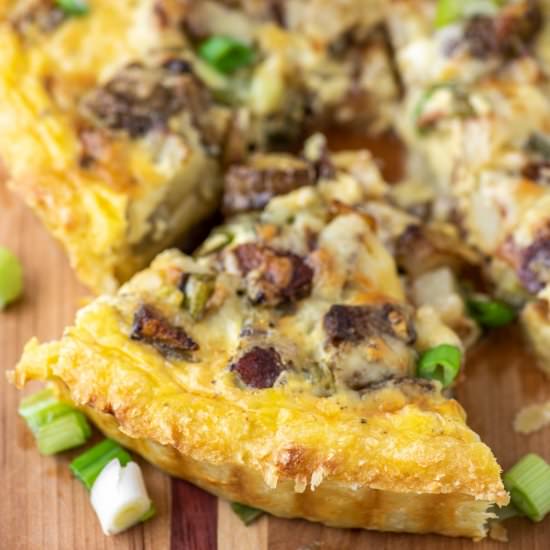 Bacon Potato Quiche