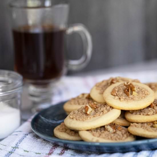 Breakfast Coffee Cake Cookies