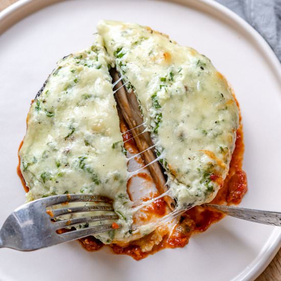 Keto Stuffed Portobello Mushrooms