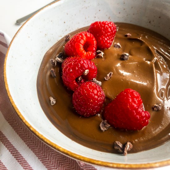 Creamy Chocolate Avocado Pudding
