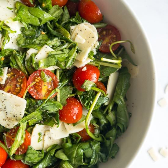 Arugula Salad with Lemon Dressing