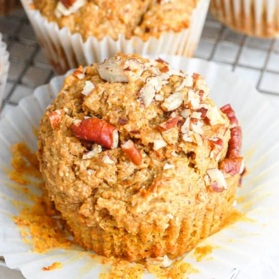 Healthy Sweet Potato Muffins