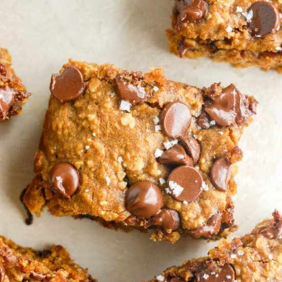 Pumpkin Oat Bars