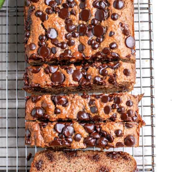 Paleo Zucchini Bread (GF, DF)