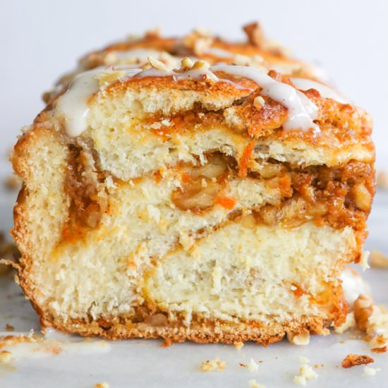 Carrot Cake Babka