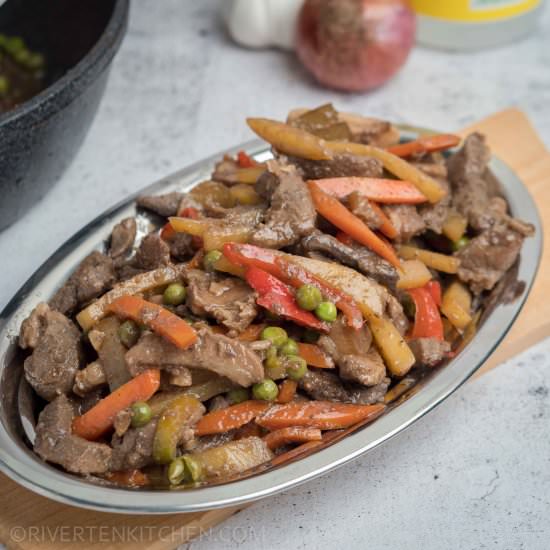 Pork Igado Recipe