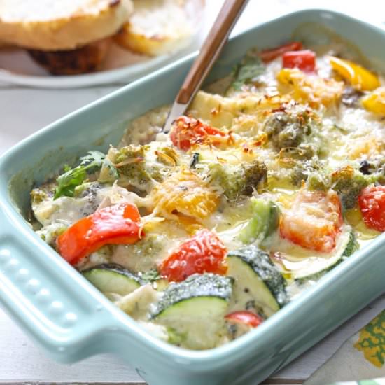 Creamy Vegetable Bake