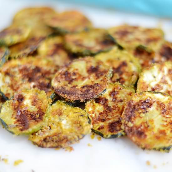 Baked “Parmesan” Zucchini