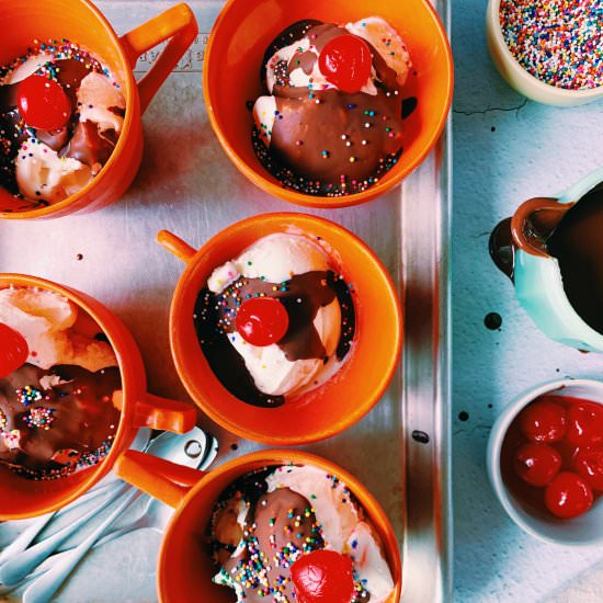 Chocolate Shell Ice Cream Topping